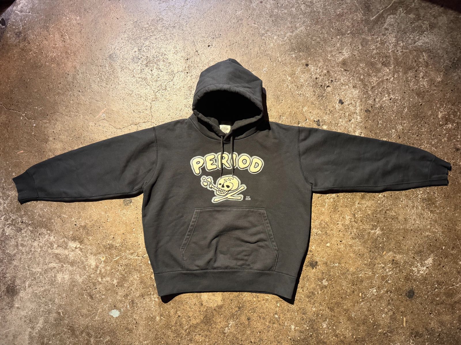 TATTOO STUDIO YAMADA SKULL HEAVY WEIGHT HOODIE PERIOD サガラ刺繍