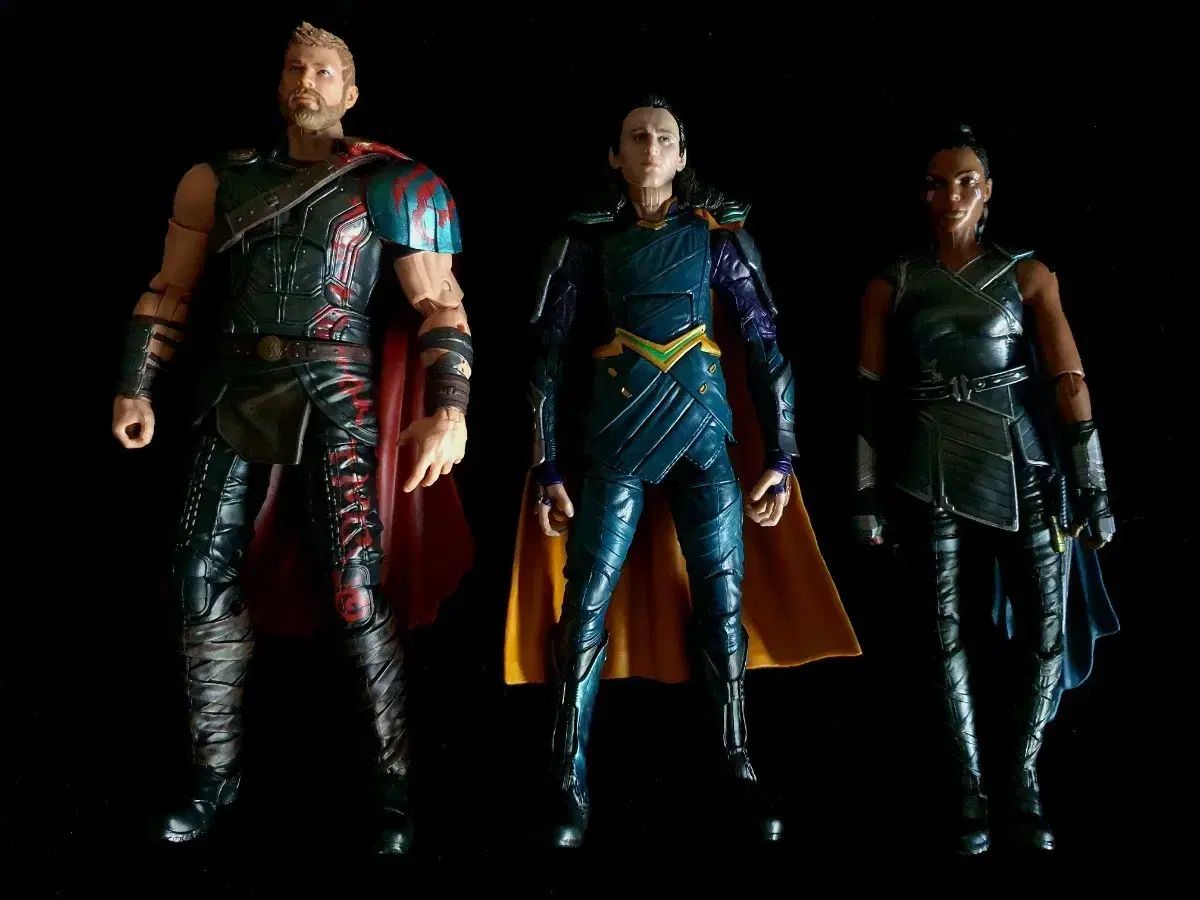 マーベル トー ロキ ヴァルキリー アクション フィギュア 3種 まとめ