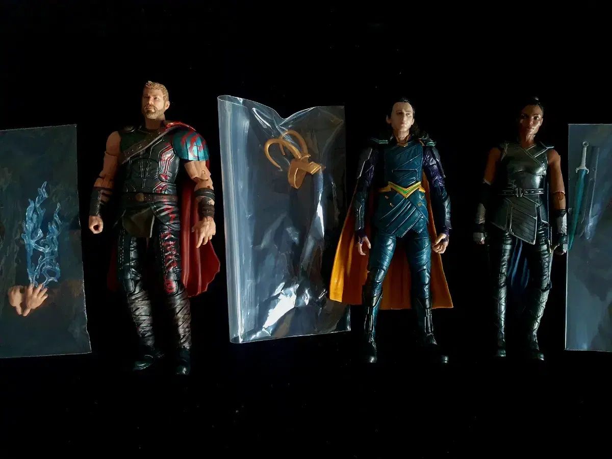 マーベル トー ロキ ヴァルキリー アクション フィギュア 3種 まとめ