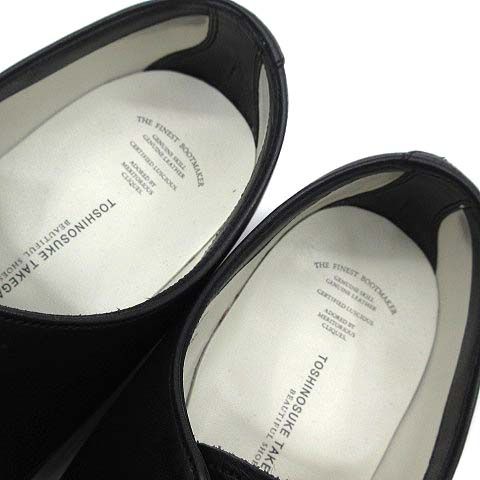  ビューティフルシューズ SHOES サービスマンシューズ レザー ブラック 黒 24 cm その他 靴