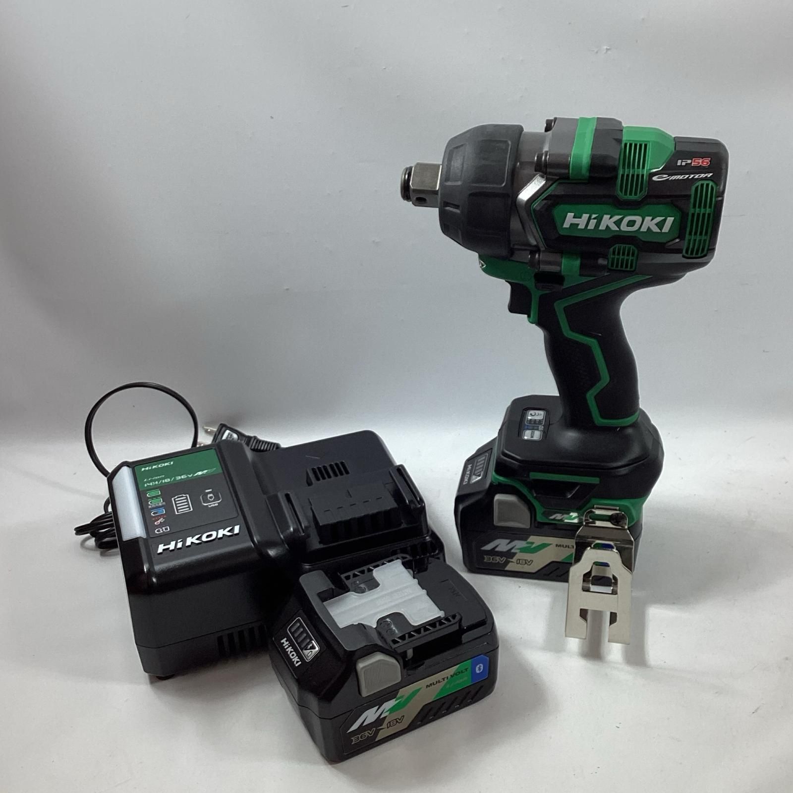 HiKOKI ハイコーキ インパクトレンチ WR 36 DD 2 XPS 充電器 充電池 ケース付
