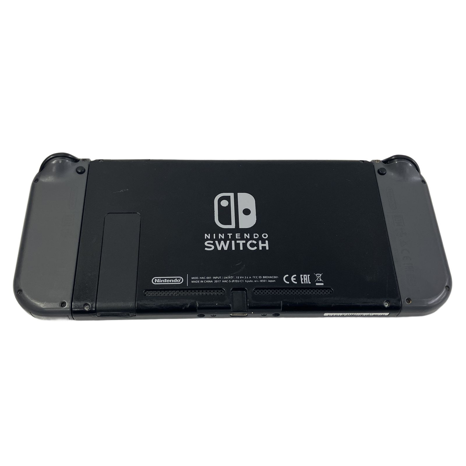 【中古ゲーム機】初期型Switch後期モデル 本体+Joy-conのみ 任天堂 Nintendo Switch 本体 セット Joy-Con グレー ゲーム機 中古