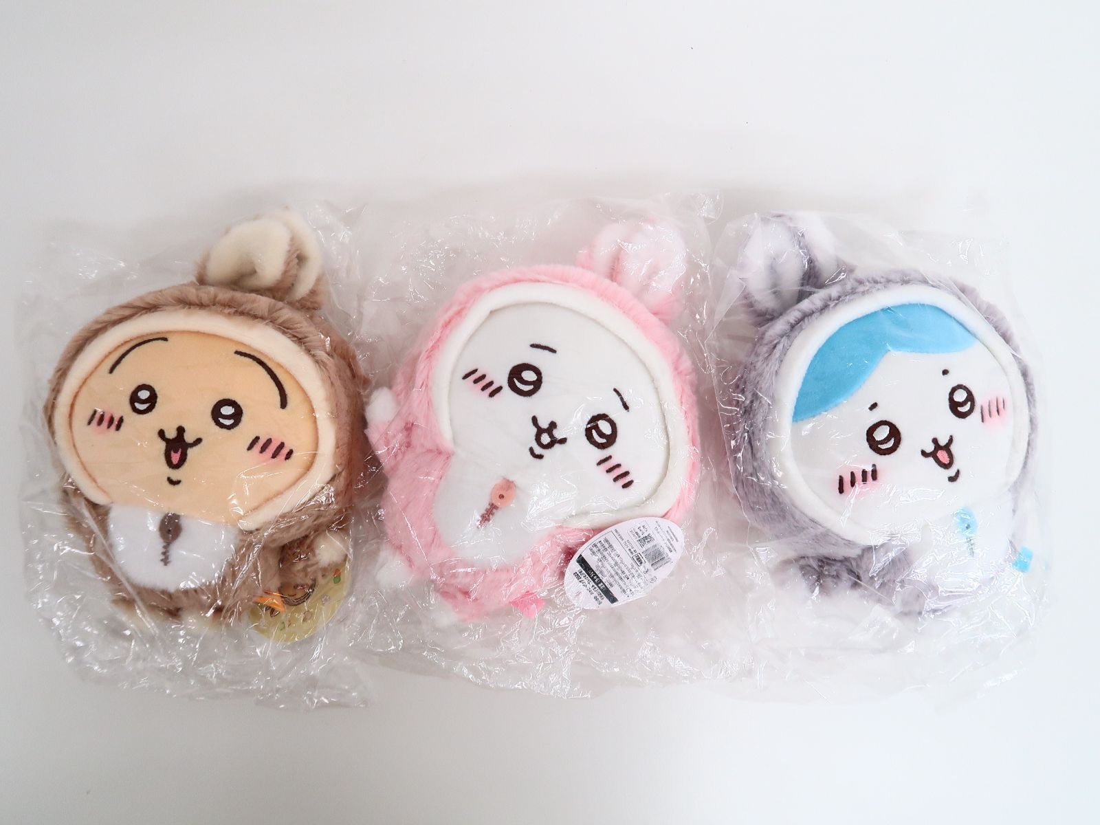 ちいかわ　ハッピーバッグ2023干支ぬいぐるみ ハチワレうさぎ3体セット 3体セット ちいかわ・うさぎ・ハチワレ ハッピーバッグ 2023 干支