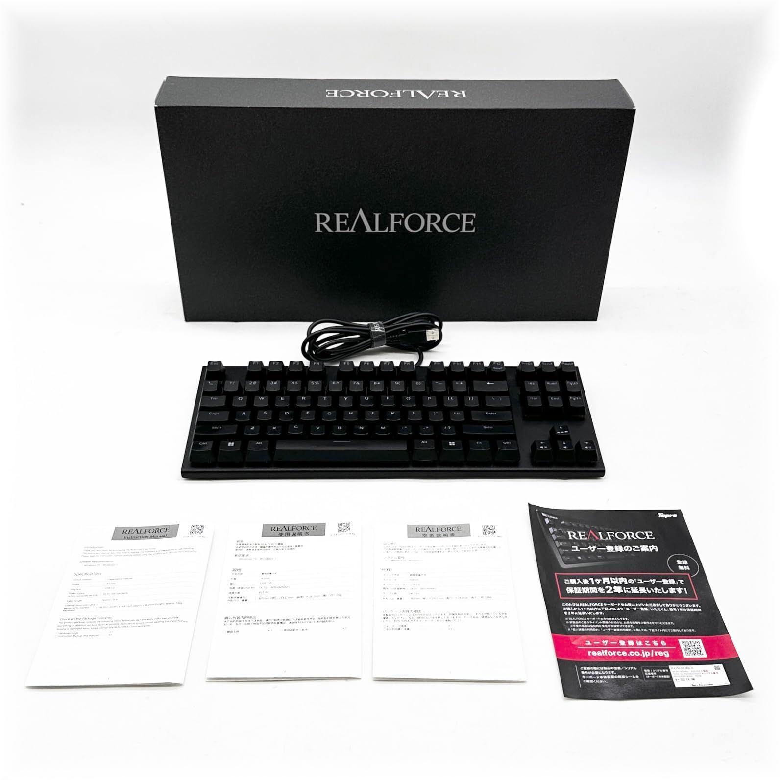 REALFORCE リアルフォース ラピッドトリガー キーボード 東プレ GX1