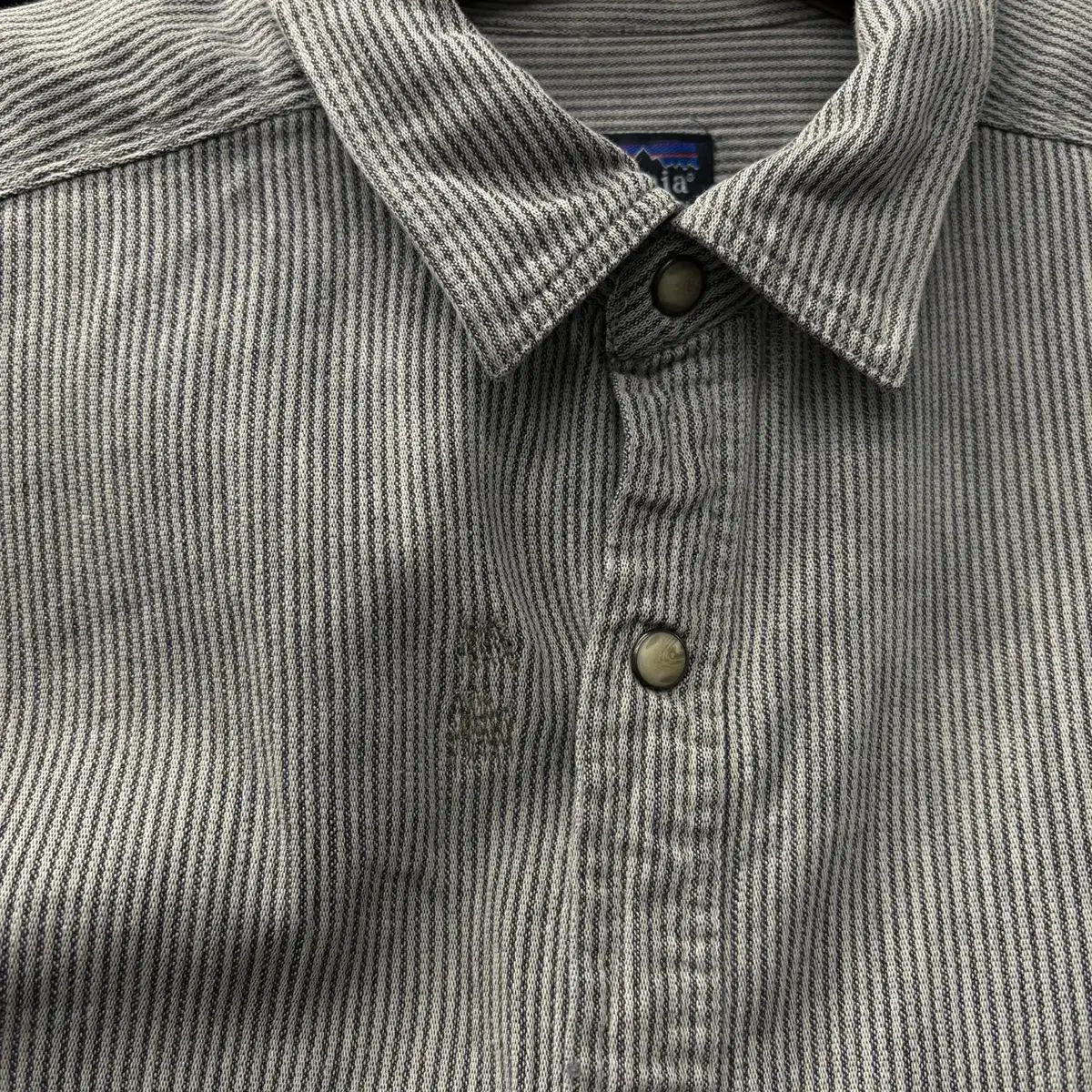 90s patagonia パタゴニア オーガニック 最新 コットン ストライプ