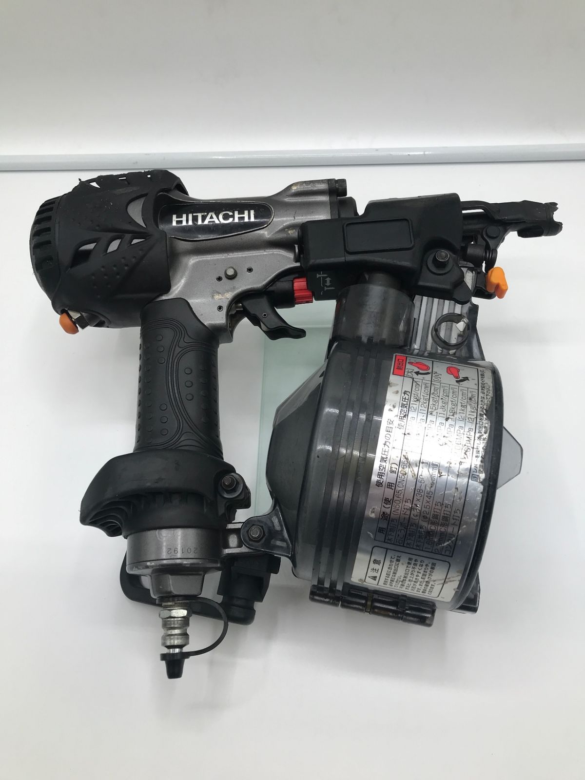 品 Hitachi 日立 高圧ロール釘打機 NV 65 HMC エコツー M 02