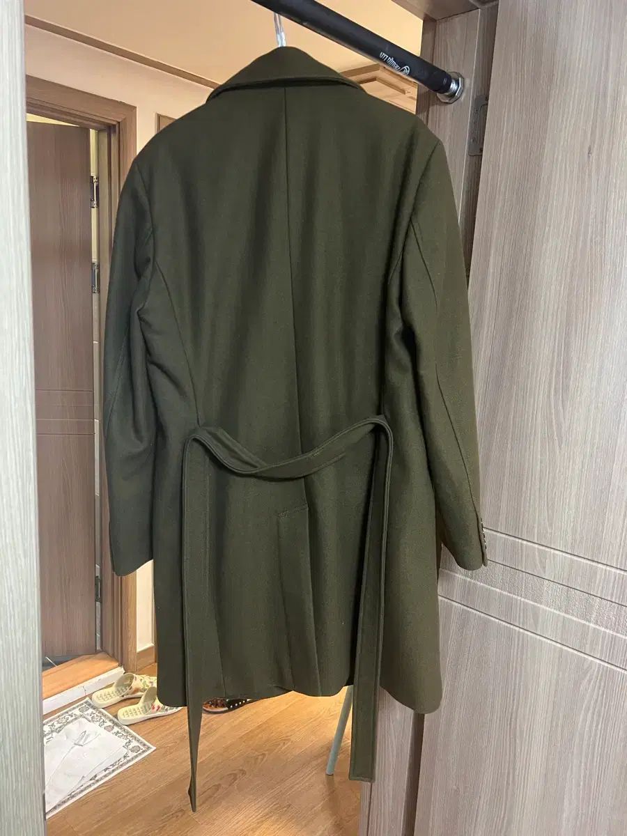 ZARA メンズ カーキ ダブル ファッション コート M サイズ ZARA