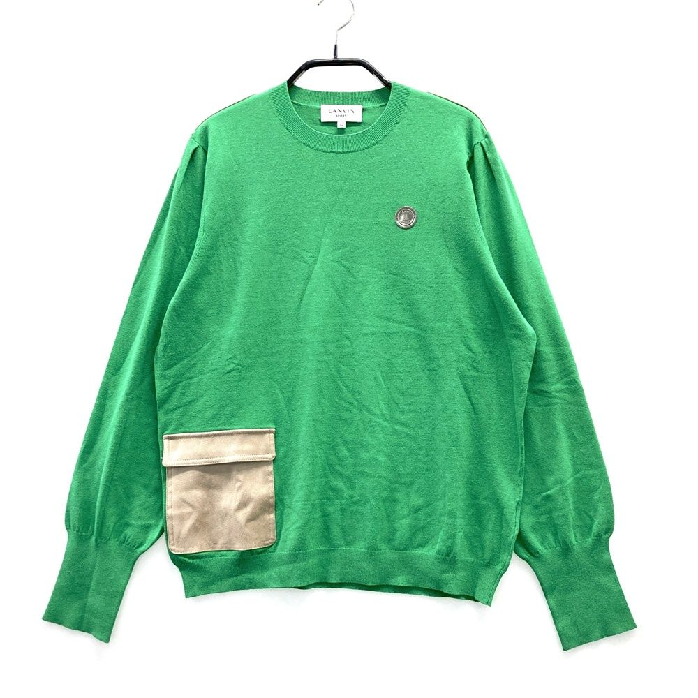 サイズ：40 LANVIN SPORT ランバン スポール クルーネック ニット
