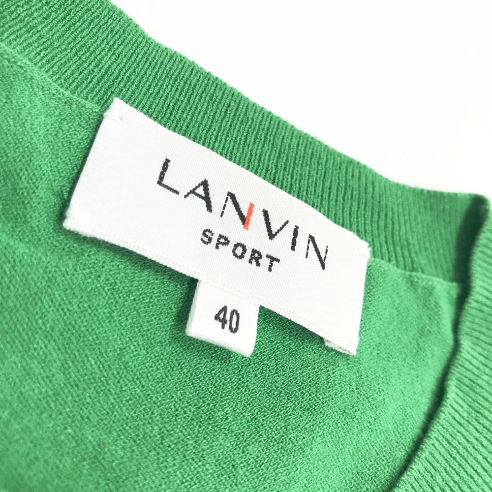 サイズ：40 LANVIN SPORT ランバン スポール クルーネック ニット