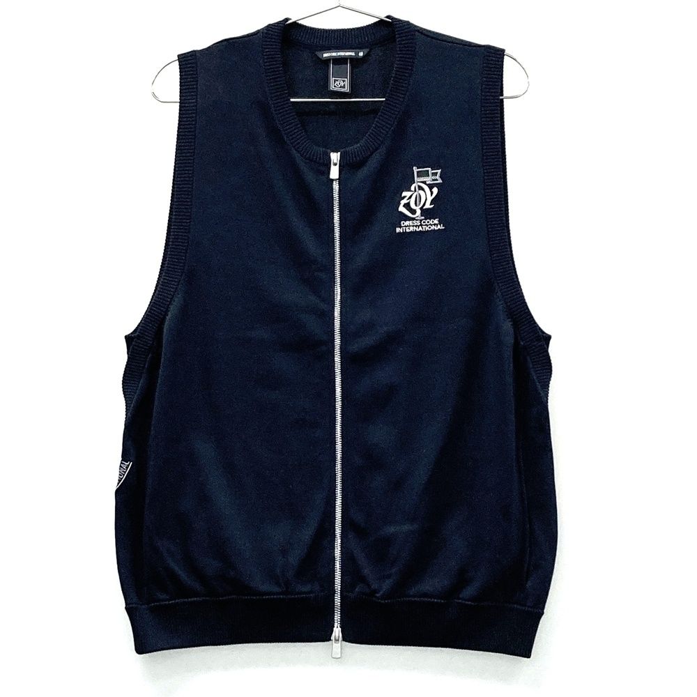 ZOY　ゾーイ　ネイビー ノースリーブベスト ZOY ゾーイ ネイビー ノースリーブベスト ZOY ゾーイ ネイビー