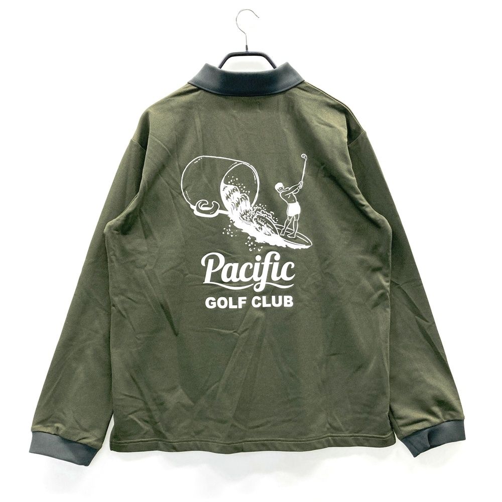 新品　Pacific Golf Club ポロシャツ 2枚セット Lサイズ サイズ：L PACIFIC GOLF CLUB パシフィック ゴルフクラブ バック