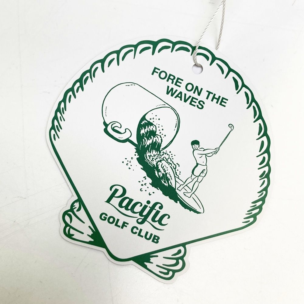 Pacific GOLF CLUB スウェットポロシャツLサイズ Pacific GOLF CLUB スウェットポロシャツLサイズ