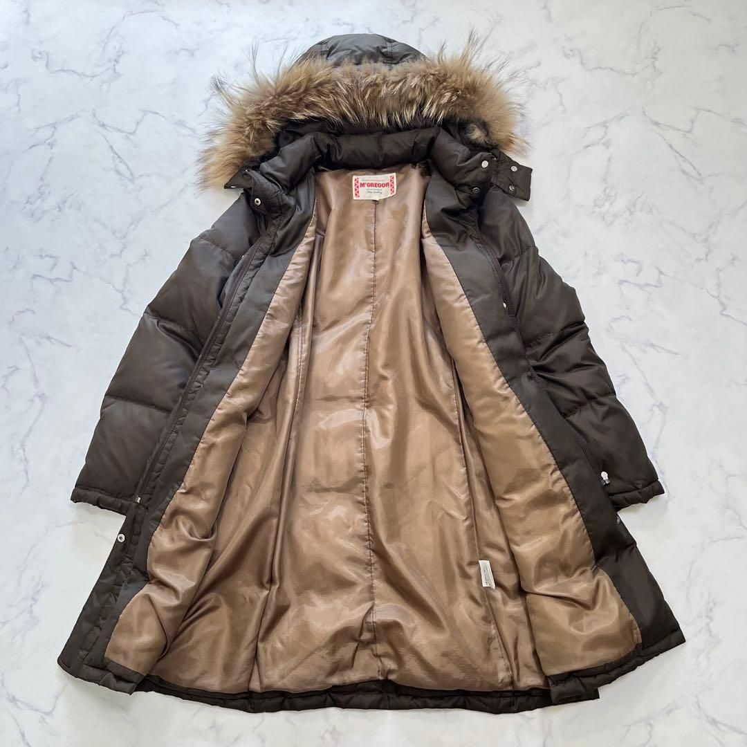 【新品タグ付】NEWYORKER　フード付きコート　9号　ダークブラウン系 新品タグ付】NEWYORKERフード付きコート9号ダークブラウン系