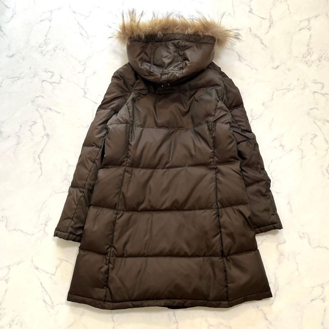 【新品タグ付】NEWYORKER　フード付きコート　9号　ダークブラウン系 新品タグ付】NEWYORKERフード付きコート9号ダークブラウン系