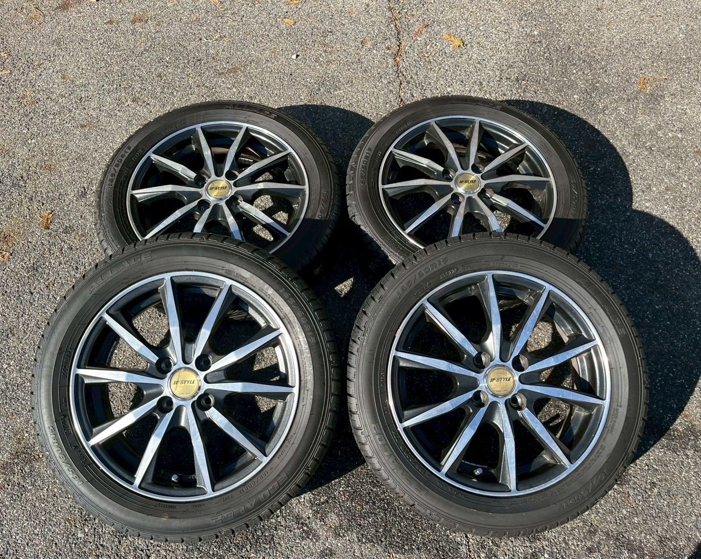 2511-138-06 MONZA JAPAN JP STYLE WOLX 100-4H 15×4.5J+43 15インチ