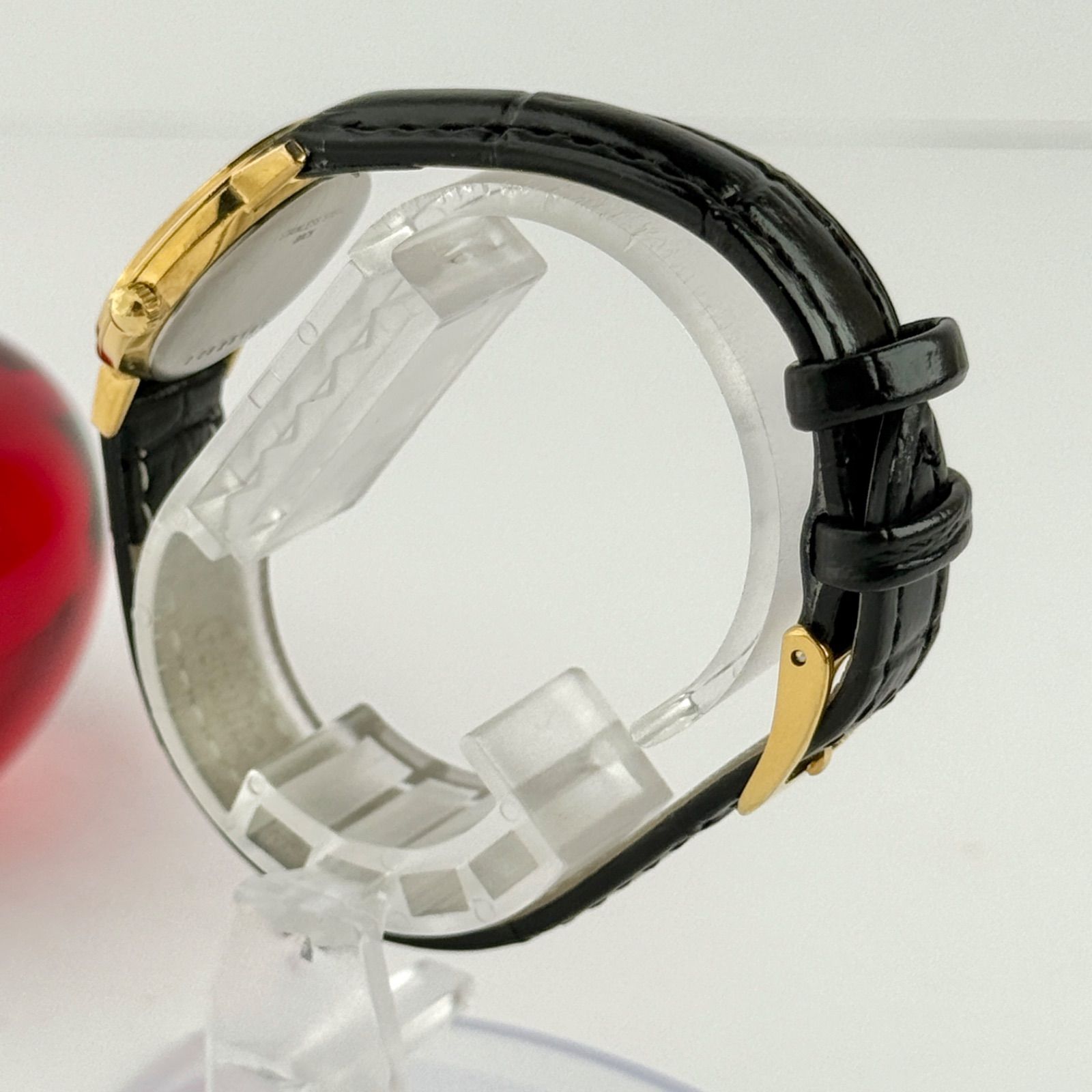 ロンジン ゴールド 新品ベルト 新品電池 レディース 腕時計 797 - メルカリ