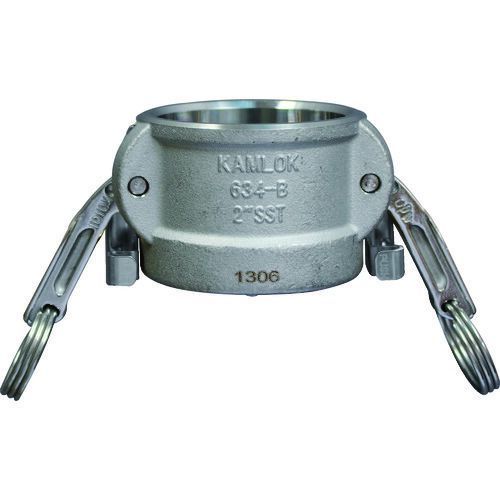 トヨックス ６３４−ＢＬ カムロック ツインロックタイプカプラー ダストキャップ ステンレス １−１ ４インチ ＳＳＴ