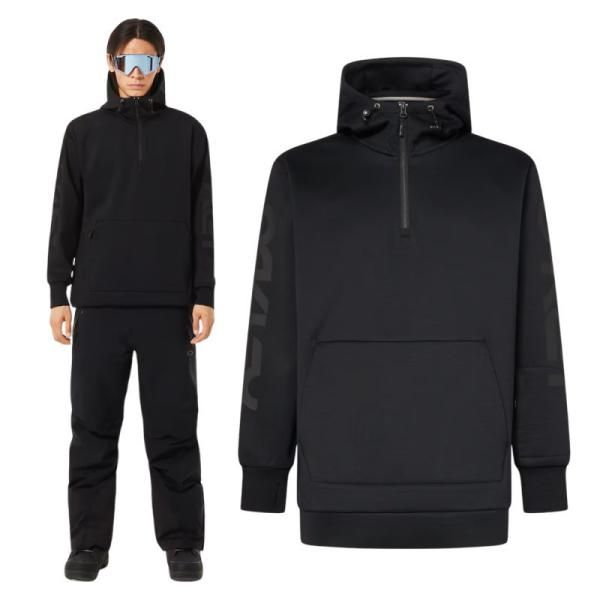 ☆ Lサイズ OAKLEY AMPHIBIAN WR ZIP HOODY 1.0 カラー:BLACK BLACK