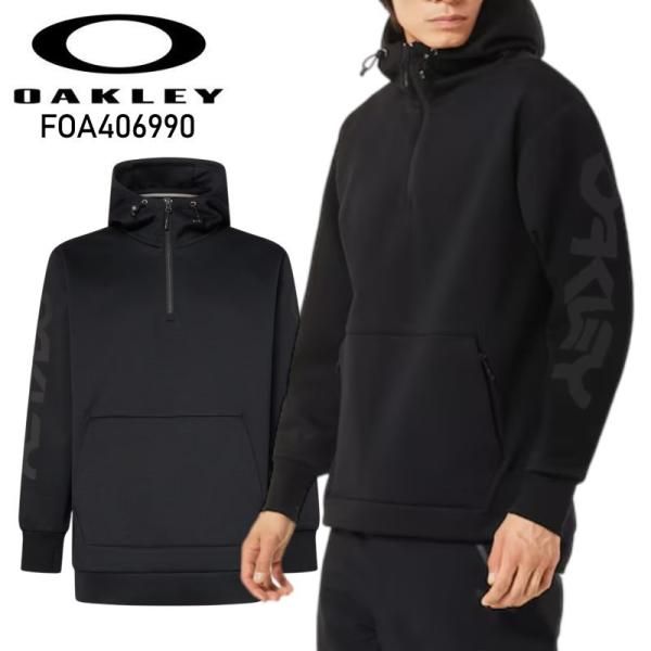 ☆ Lサイズ OAKLEY AMPHIBIAN WR ZIP HOODY 1.0 カラー:BLACK BLACK