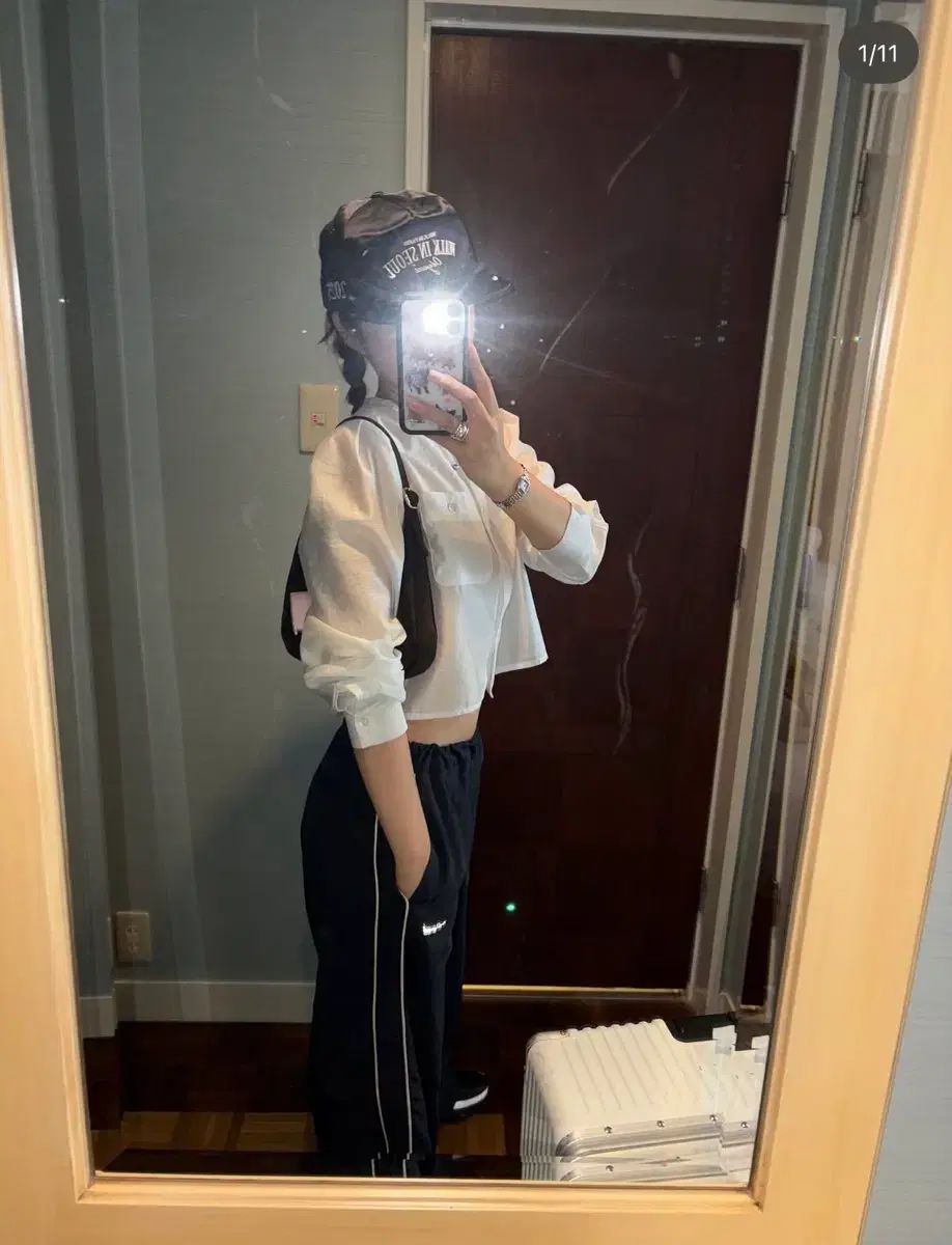 bymood rough track pants ネイビー s