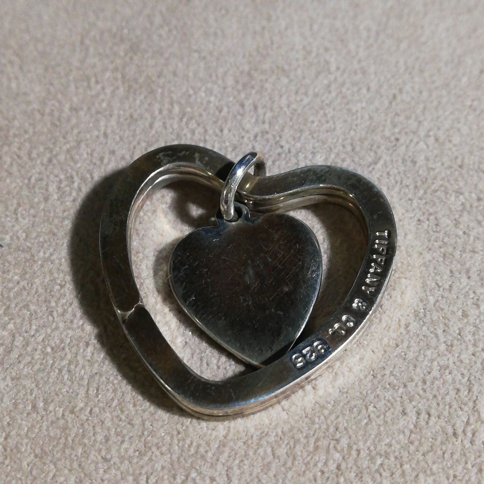 ティファニー キーホルダー ハート