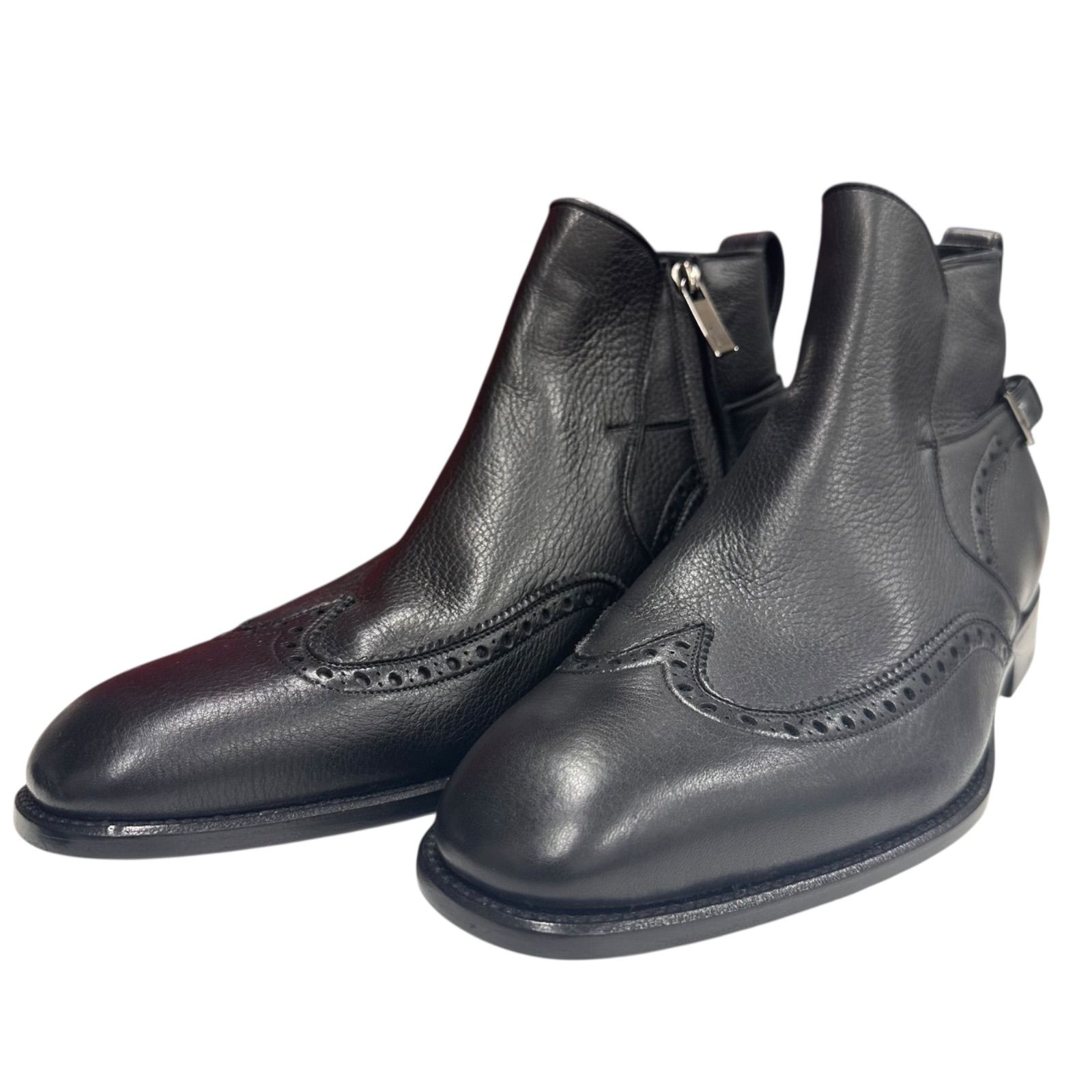 Salvatore Ferragamo サルヴァトーレ フェラガモ サイドジップブーツ