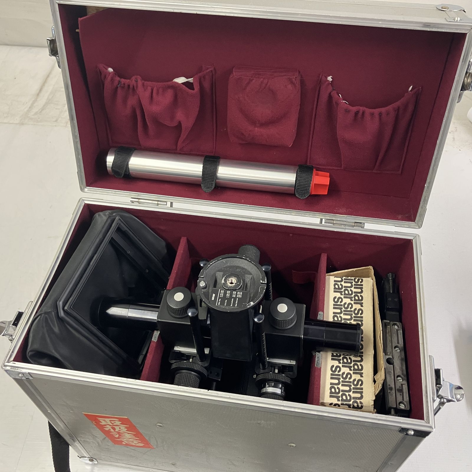 Sinar ジナー大判フィールドカメラ SINAR ジナー F型 ケース付き 大判カメラ フィルムカメラ 4×5シノゴ