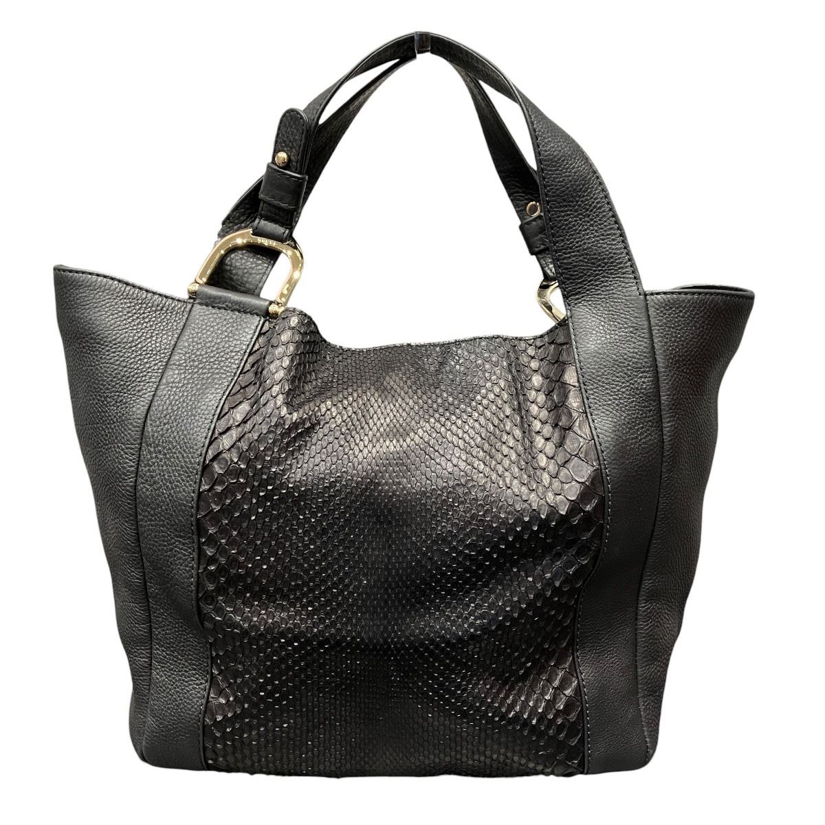 グッチ GUCCI トートバッグ レザー パイソン 257051 レディース