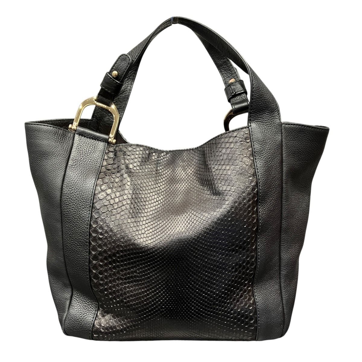 グッチ GUCCI トートバッグ レザー パイソン 257051 レディース