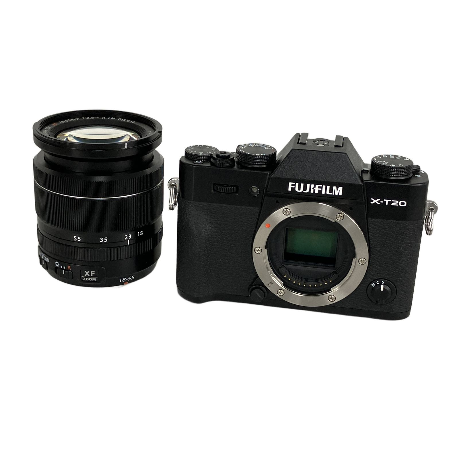 X-T 20 ボディ SUPER EBC XF 18-55 mm F 2.8-4 R LM OIS ズームレンズキット ミラーレス 一眼 バッテリー