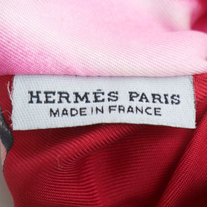【新品】HERMES ピンク シュシュ HERMES（エルメス） シュシュ 211023G クラウディア CHOUCHOU CLAUDIA