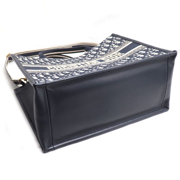 Dior ディオール ブックトート ミディアム オブリーク トートバッグ