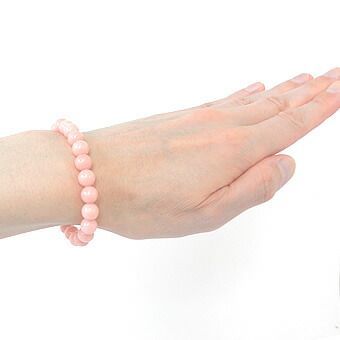 ★桜翡翠ブレスレット【高級８ｍｍ珠】（５月誕生石、サクラジェイド、サクラジェード、硬玉、Sakura Jade、Jadeite） パワーストーン ブレスレット 天然石 ブレスレット 金運祈願 ブレスレット 悪運除去祈願 魔除け祈願 ブレスレット