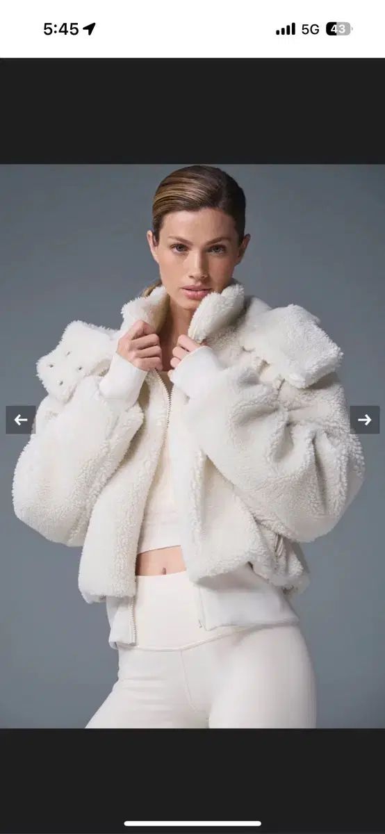 アロ フォクシー シェルパ ダウン ジャケット xs