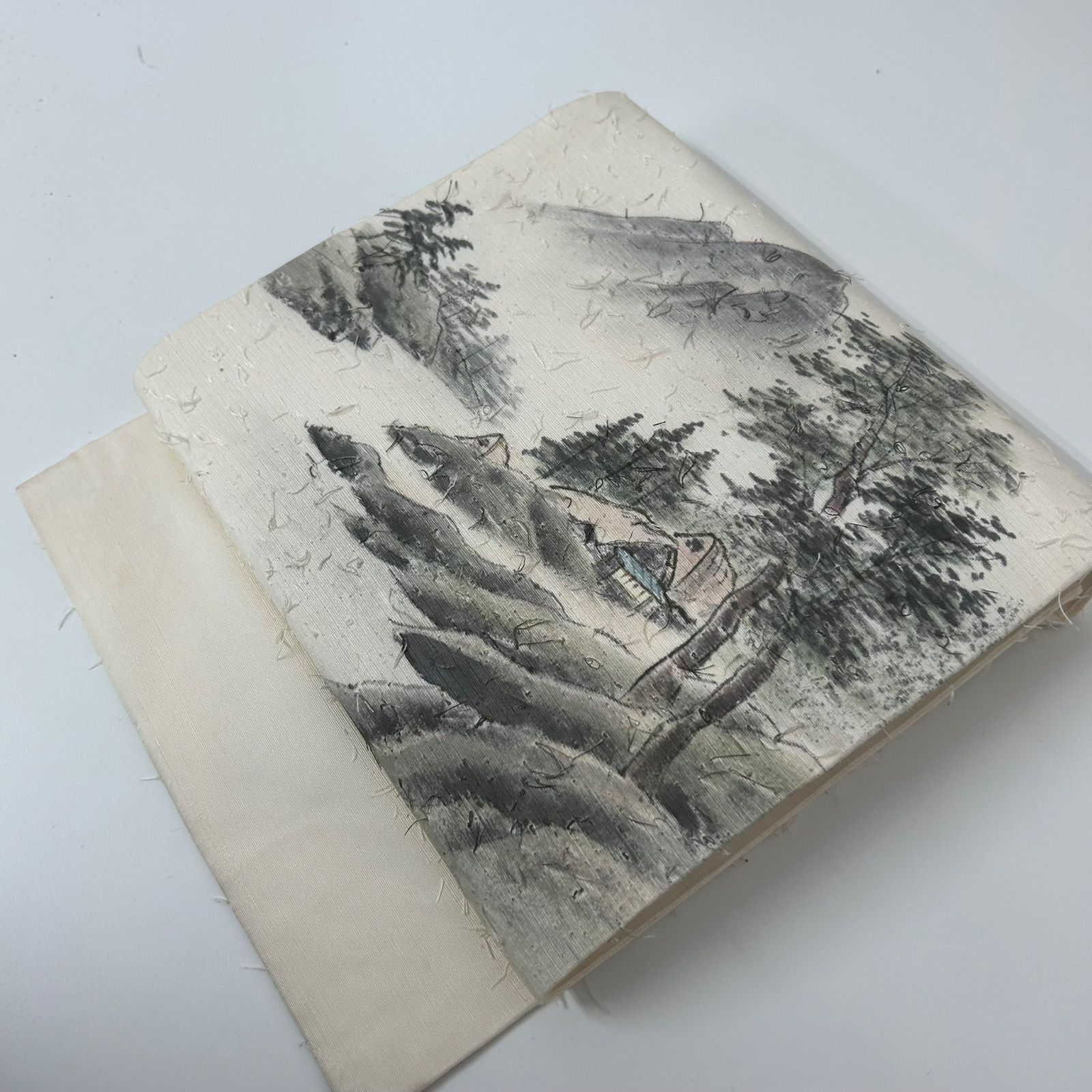 名古屋帯 正絹 作家物 髭紬 手描き風景 九寸 MA-2590 - メルカリ