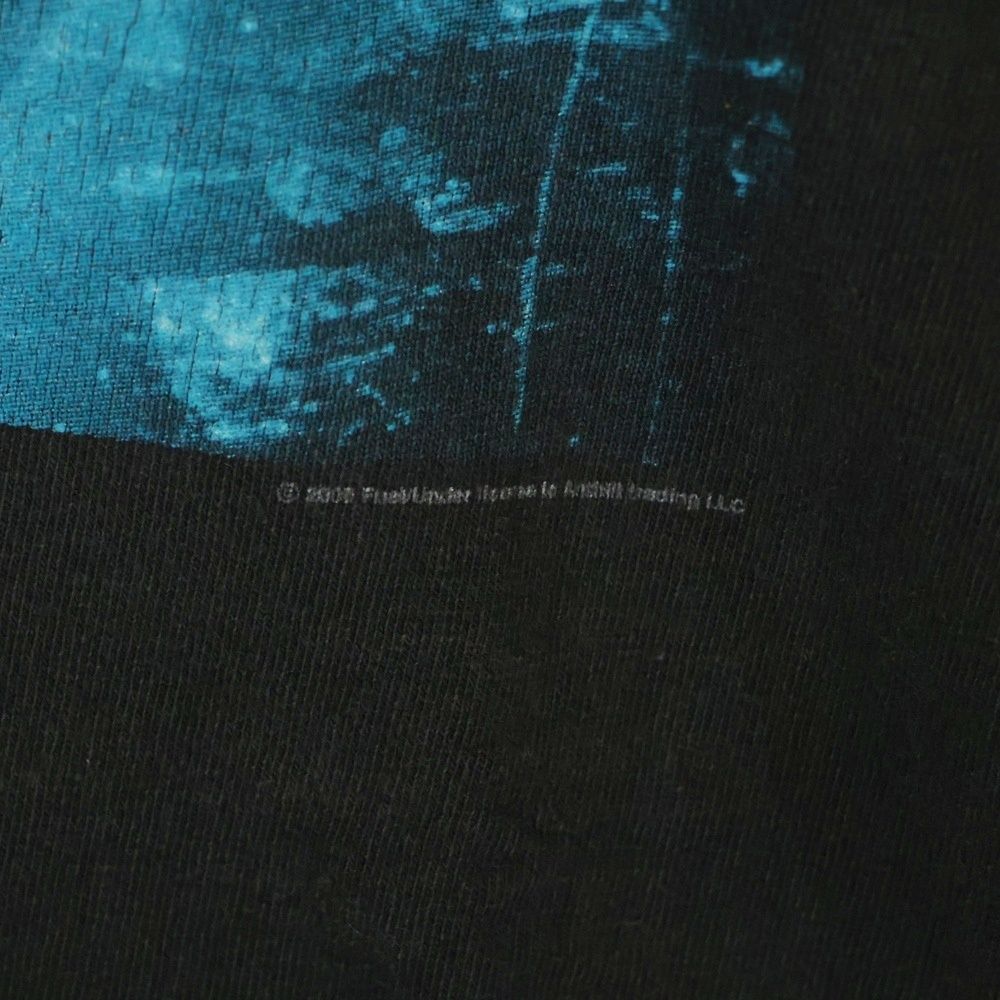 VINTAGE (ヴィンテージ) 00s FUEL SOMETHING LIKE HUMAN 2000 フューエル 両面プリント 半袖 Tシャツ カットソー ブラック