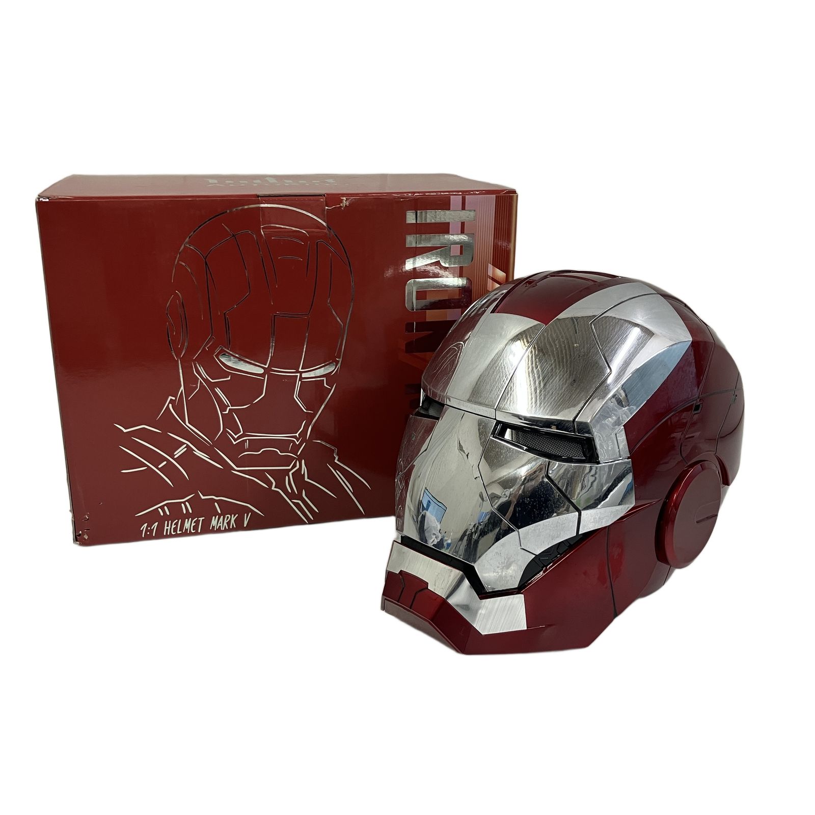 AUTOKING アイアンマン マーク5 MK5 1/1 ヘルメット IRON MAN MK5