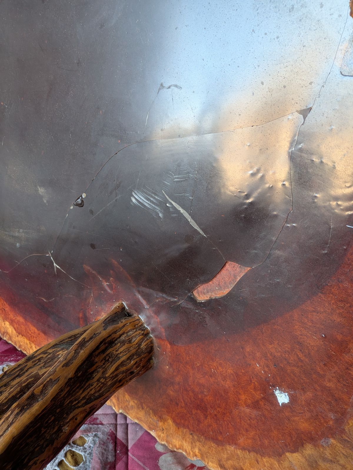 花梨 天然 木材 一枚板 銘木 希少 葡萄杢 瘤杢 座卓 花台 - メルカリ