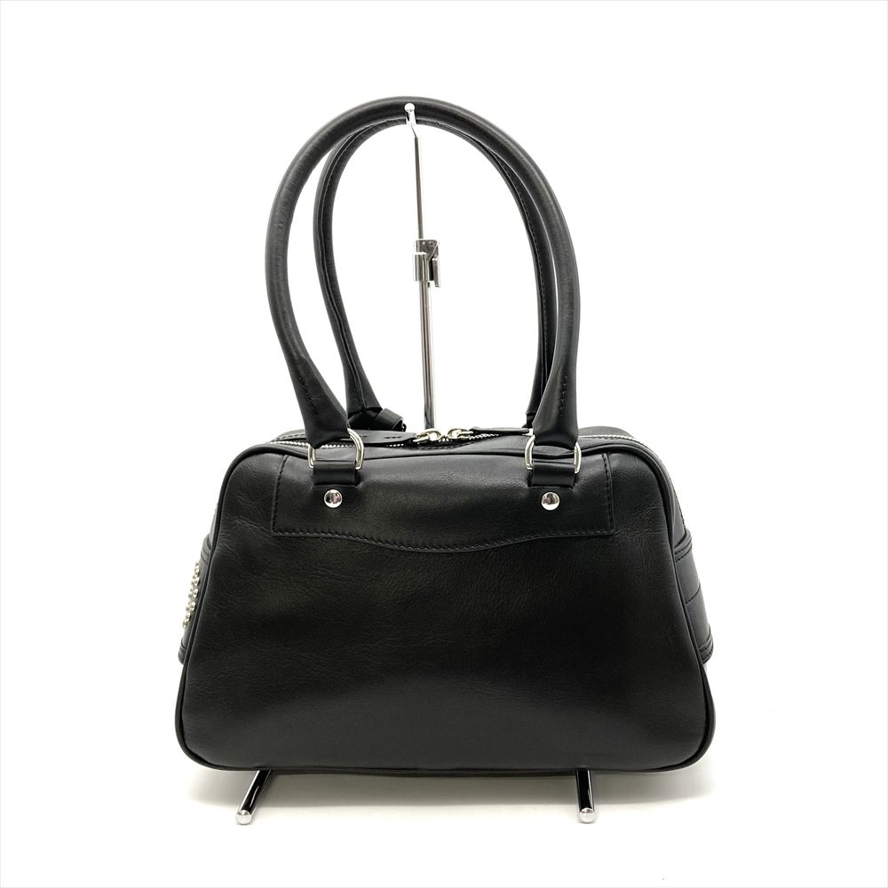 J&M DAVIDSON ボストン型バッグ　黒 ジェイアンドエムデヴィッドソン J&M Davidson ミニボストンバッグ