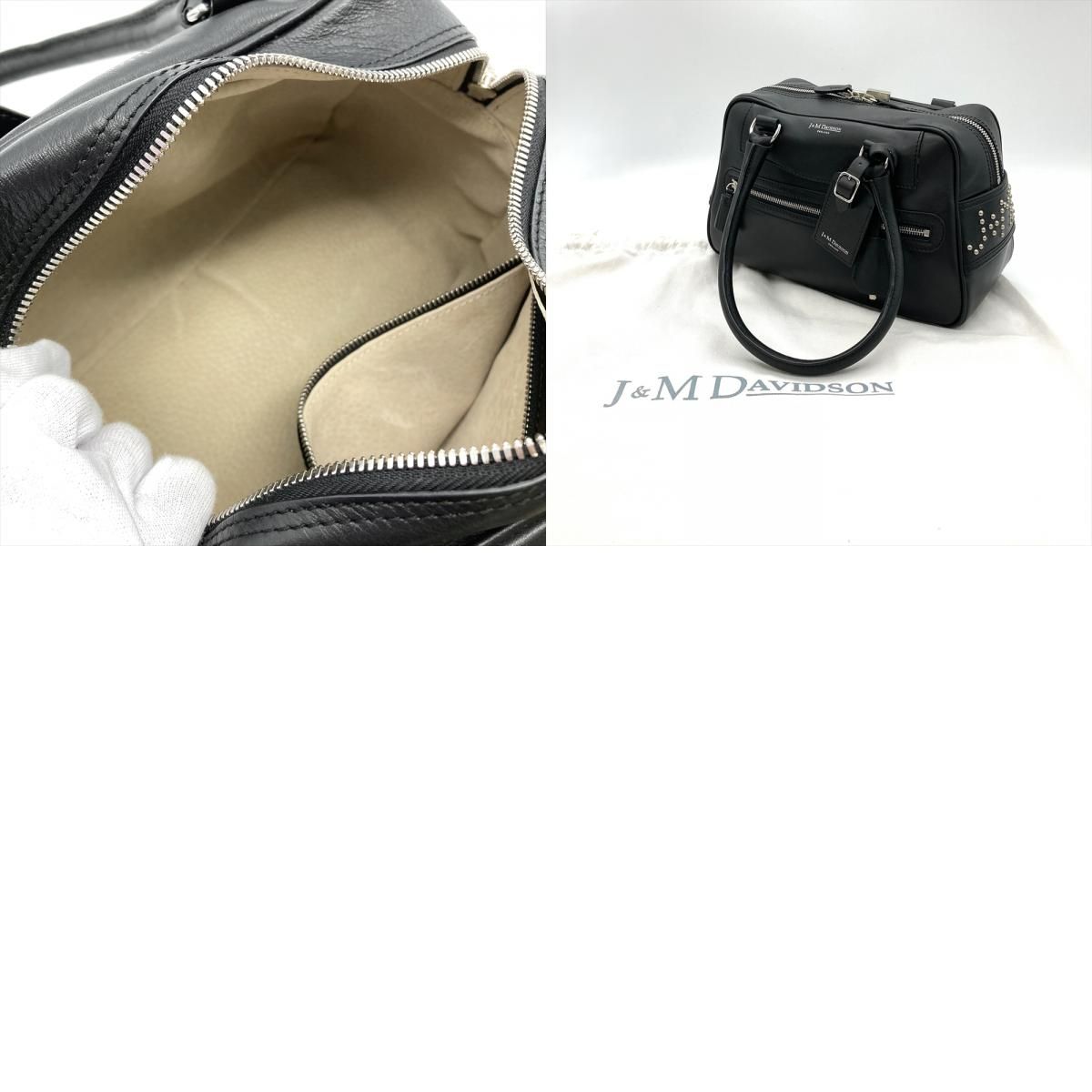 ジェイアンドエムデヴィッドソン J&M Davidson ミニボストンバッグ 