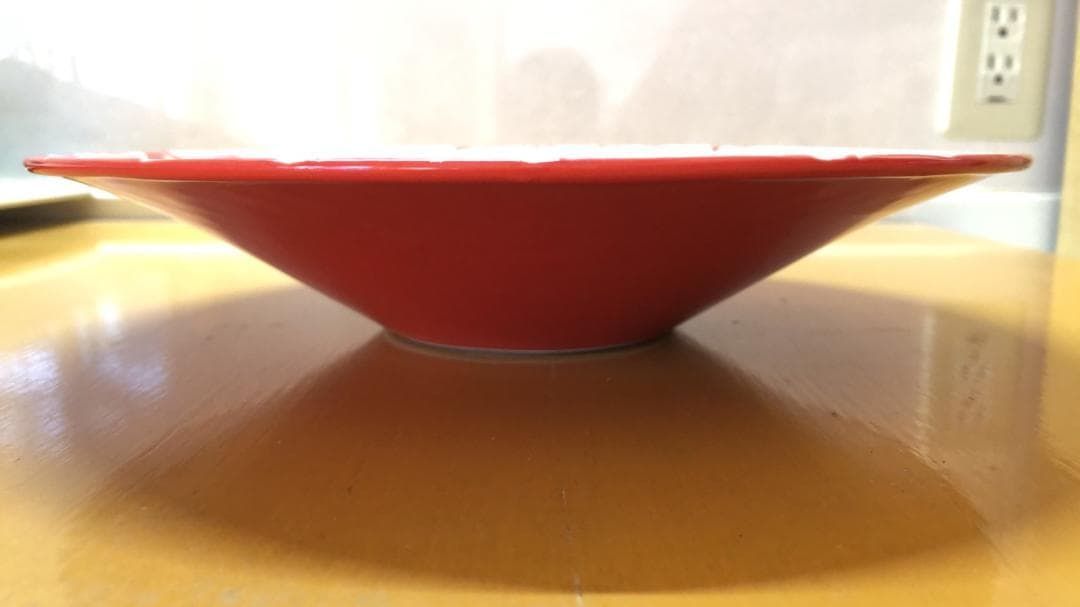 紅白鶴紋大浅鉢