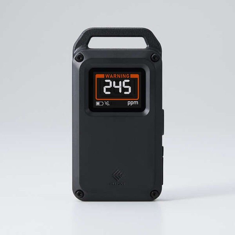 NESTOUT ネストアウト 一酸化炭素アラーム ベーシック COチェッカー ブラック USB-C 充電式 一酸化炭素チェッカー