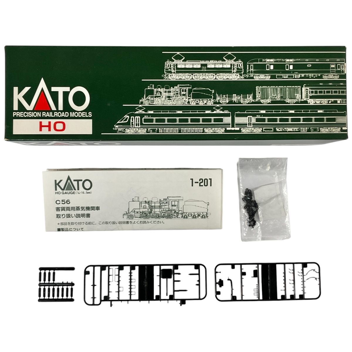 KATO 1-201 国鉄 C56形 蒸気機関車 ポニー HOゲージ 鉄道模型 中古 美