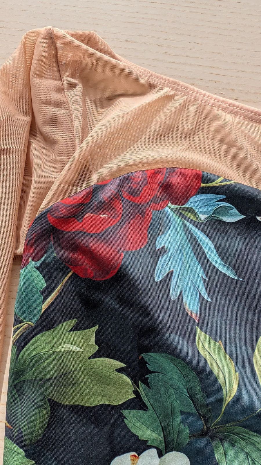  WINTER FLORAL 大人バレエレオタード サイズSM M レオタード バレエ