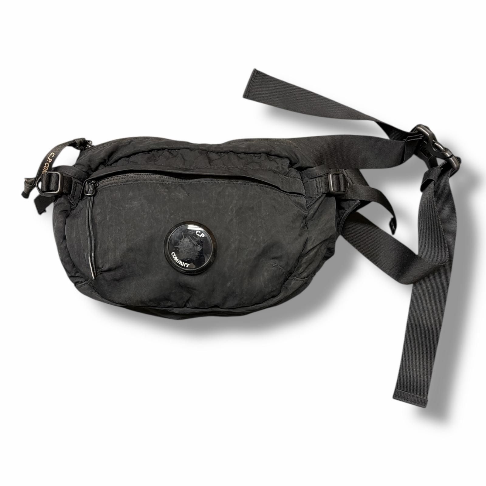 C.P.Company Nylon B Crossbody Pack ナイロンクロスボディパック ショルダーバッグ シーピーカンパニー 005269 G ブラック F 3918 M
