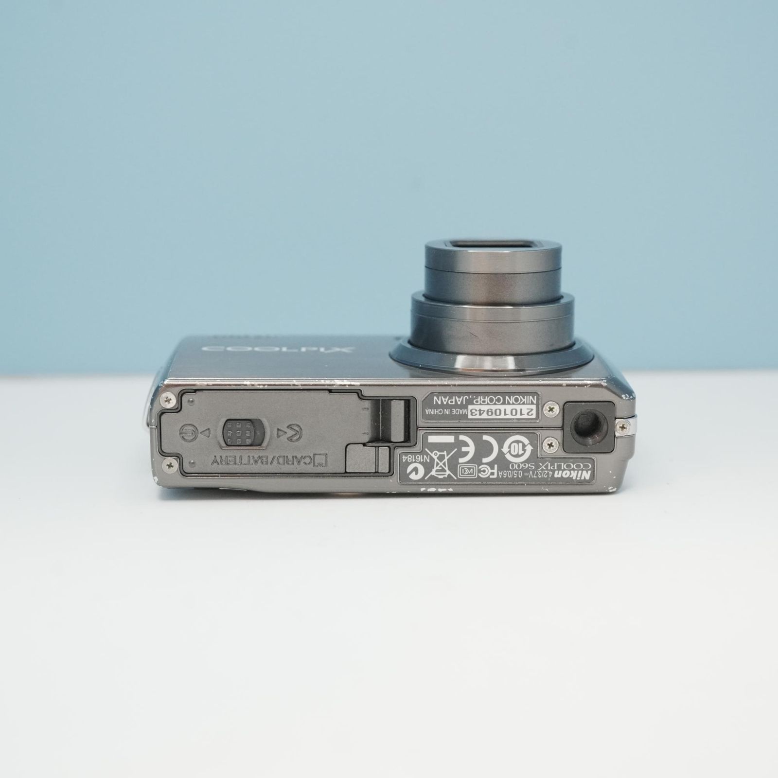 Nikon COOLPIX S600 デジカメ スマホ転送OK フルセット 美品 a5612