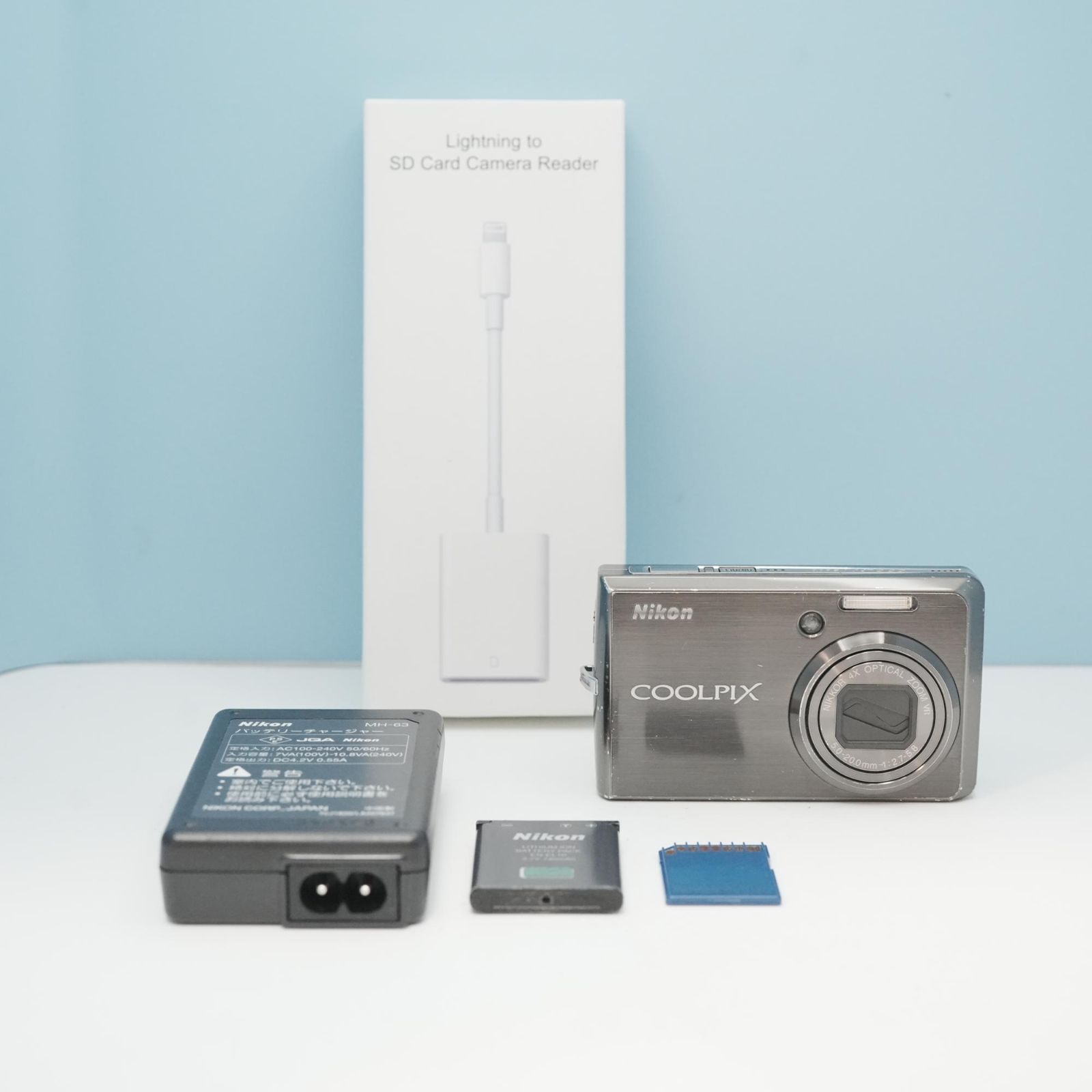 Nikon COOLPIX S600 デジカメ スマホ転送OK フルセット 美品 a5612