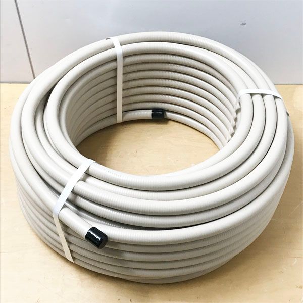 ガスフレキ菅 60 M SUS-PVC-20 A 塩化ビニール被覆フレキシブル管 配管用フレキ管 119165