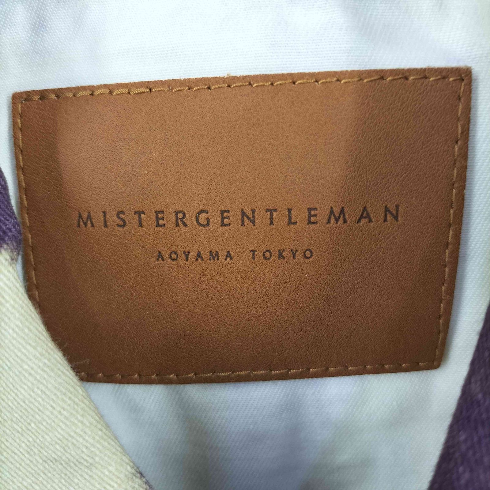 ミスタージェントルマン MR.GENTLEMAN タイダイ トラッカージャケット