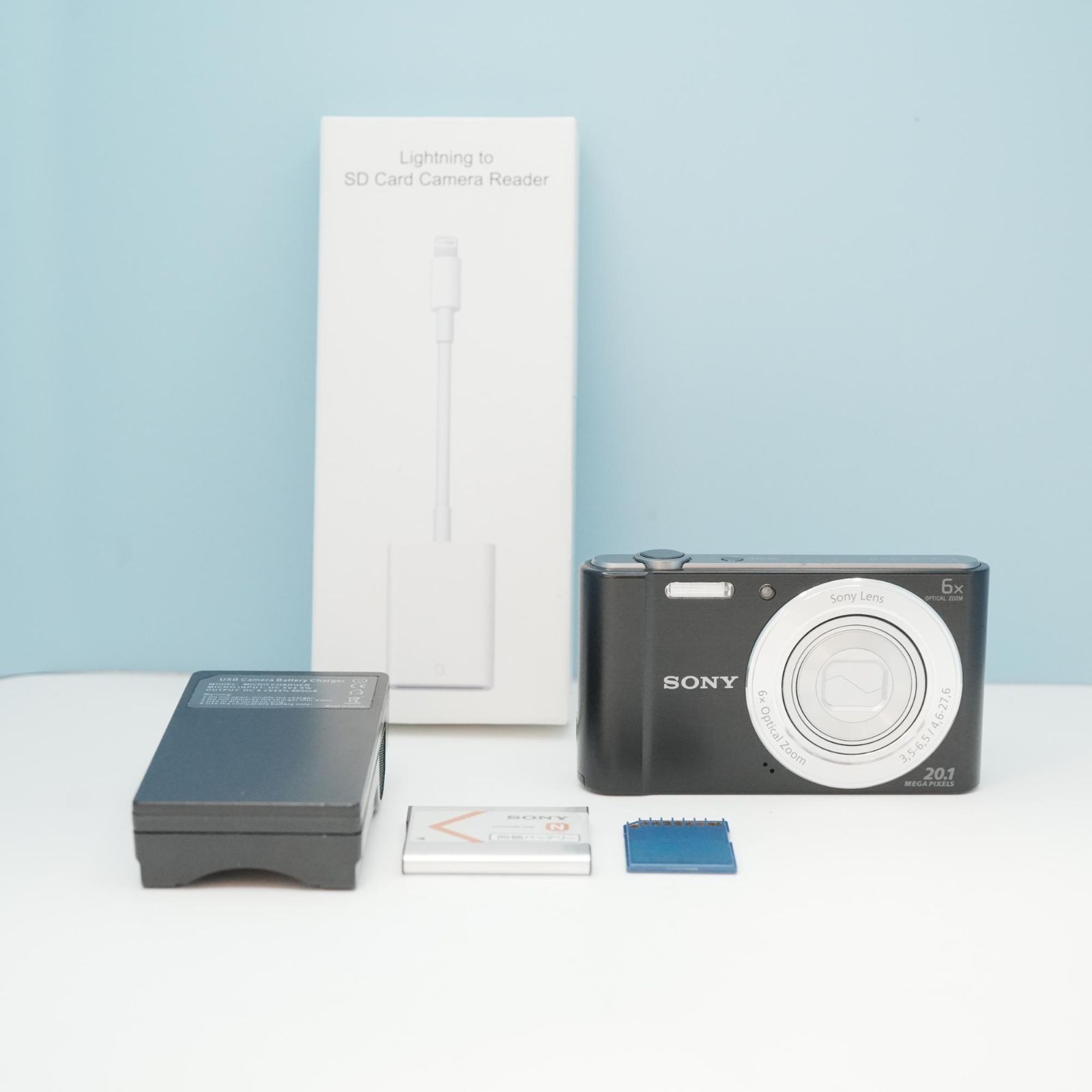 SONY Cyber-shot DSC-W810 デジカメ スマホ転送OK フルセット 極美品